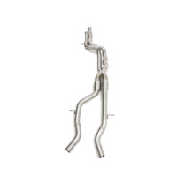 Système d'échappement ING en acier inoxydable, tube intermédiaire pour BMW M3 F80 M4 F82 SS304, section intermédiaire de tube égal, tube simple