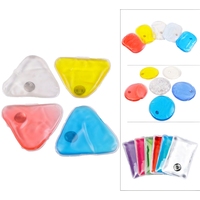Chauffe-mains en gel réutilisable à forme personnalisée, activé par un clic, chaleur instantanée pour le confort hivernal et le soulagement de la douleur en physiothérapie