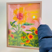 Cadre en bois massif pour peinture à l'huile, cadre extérieur, toile tendue, barre de tension
