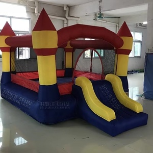 Château gonflable mini combo le plus populaire pour enfants, idéal pour fêtes et mariages, avec <span class=keywords><strong>labyrinthe</strong></span> et aire de jeux, couleur blanc - Product Image 1