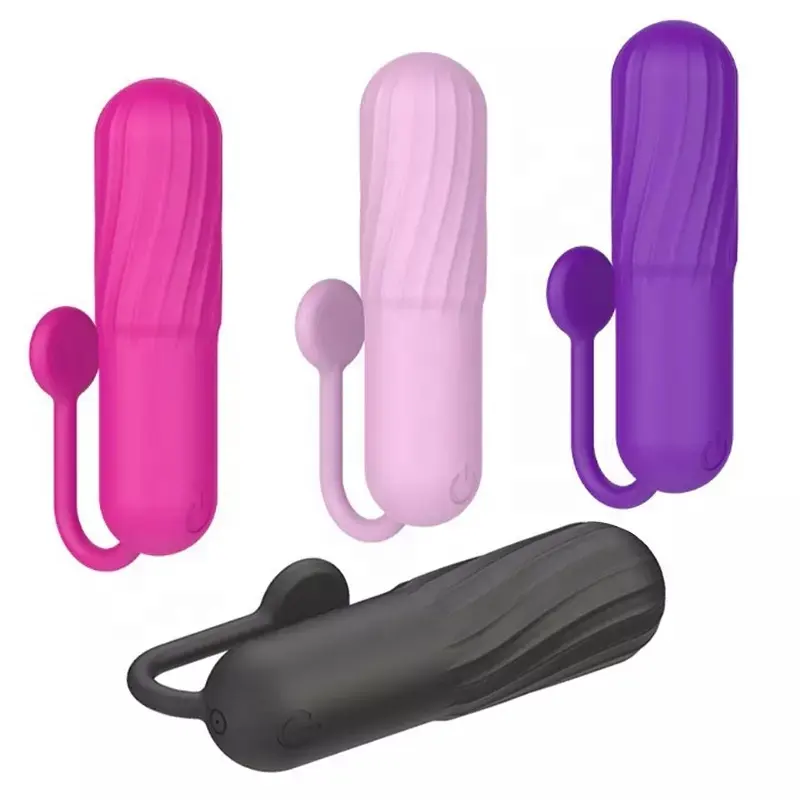Vibrador de silicona con forma de bala para mujer, juguete sexual con forma de huevo vibrador Invisible con punto G, estimulador Vaginal del clítoris, 10 frecuencias