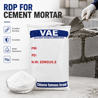 Poudre d'émulsion redispersible RDP Copolymère VAE Produit chimique de construction pour adhésif carrelage, coulis, plâtre, ciment
