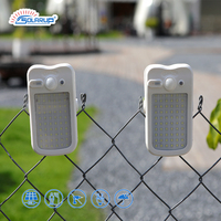 Lampe solaire de jardin LED Solarup avec capteur de mouvement, indice de protection IP65, résistante à l'eau, lampe à pince pour extérieur