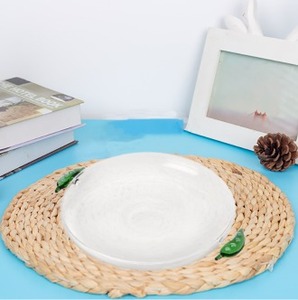 <span class=keywords><strong>Assiette</strong></span> en verre transparente personnalisée avec poignée en forme <span class=keywords><strong>de</strong></span> <span class=keywords><strong>pois</strong></span> verts créatifs - Product Image 2