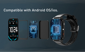 Montre connectée Global Network TK01 2024, version cellulaire, Android 9.0, grande mémoire, téléchargement d'applications, caméra, montre connectée 4G TK012023 - Product Image 6