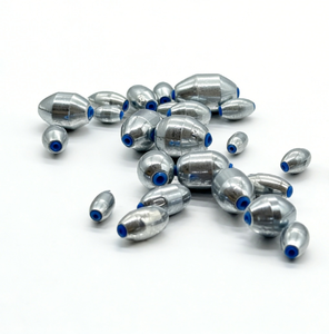 Lest de pêche lourd en alliage d'œuf et d'olive, avec noyau en fer et plastique, de 5g à 100g, pour la pêche en <span class=keywords><strong>camping</strong></span>, en eau salée et en eau douce - Product Image 4