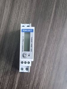 Medidor de electricidad PV de medición bidireccional monofásico montado en riel de comunicación RS485, con <span class=keywords><strong>CT</strong></span> 100/100mA, a la venta, a la medida - Product Image 6