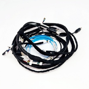Özel Otomotiv Kablo Demeti Kablo Montajı Kumaş Bantlı Çoklu Konnektörlü Kablo Demeti Araba Elektroniği için - Product Image 1