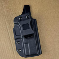 Holster de Chasse Tactique 9 mm en Matériau Kydex IWB à Tirage Rapide pour Gilet, Application Sécuritaire en Extérieur