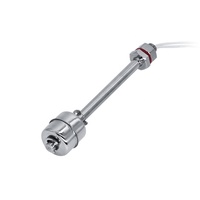 Interruptor de nivel de flotador magnético de acero inoxidable, Sensor de nivel de agua de 45mm, bola individual/doble, interruptor de flotación Vertical para bomba