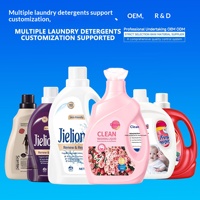 Lessive liquide concentrée aux enzymes végétales pour vêtements et usage domestique