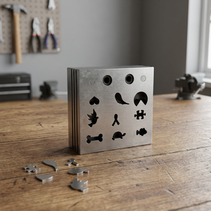 Moldes de metal para joyería, formas mixtas, juego de herramientas para fundición DIY - Product Image 4
