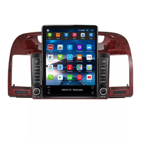 Tesla Android 9 IPS 2.5D écran DVD de voiture pour Toyota Camry 2002 2003 2004 2005 1 + 16 go GPS BT SWC stéréo