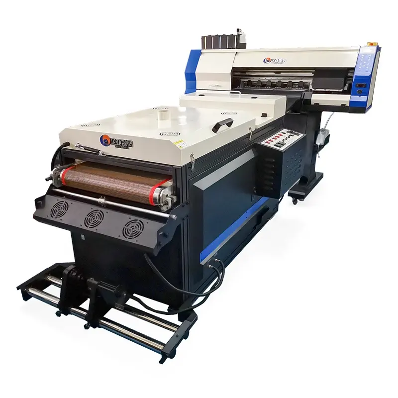 Máquina de impresión de logotipo con cabezal de impresión 4720 i3200, nueva versión mejorada, 60cm, directa a Pet, DTF, transferencia de camisetas