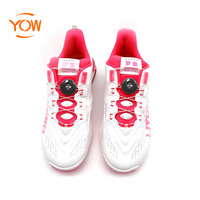 Nouvelles lacets de chaussures en plastique automatiques sans nœuds, de haute qualité, avec boucle rotative, pour le golf, noirs