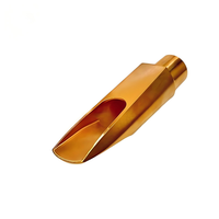 Premium CNC Machining Instruments Parts Customized Classic Brass Saxophone Mouthpiece