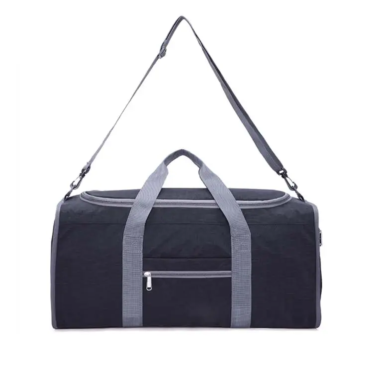 Folding Nylon Luggage Vintage Convertible Duffle Bag Multi Functional Travel Bag