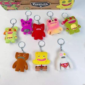 100% originale 24 pz/set Fuggler divertente brutto mostro V2 serie SpongeBobs tartarughe portachiavi scatola cieca figure da collezione Mini giocattoli - Product Image 4
