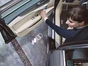 Nouveau Projecteur de Bienvenue Sans Fil pour Portière de Voiture à Logo <span class=keywords><strong>Audi</strong></span>, Lampe d'Ambiance 12V - Product Image 5