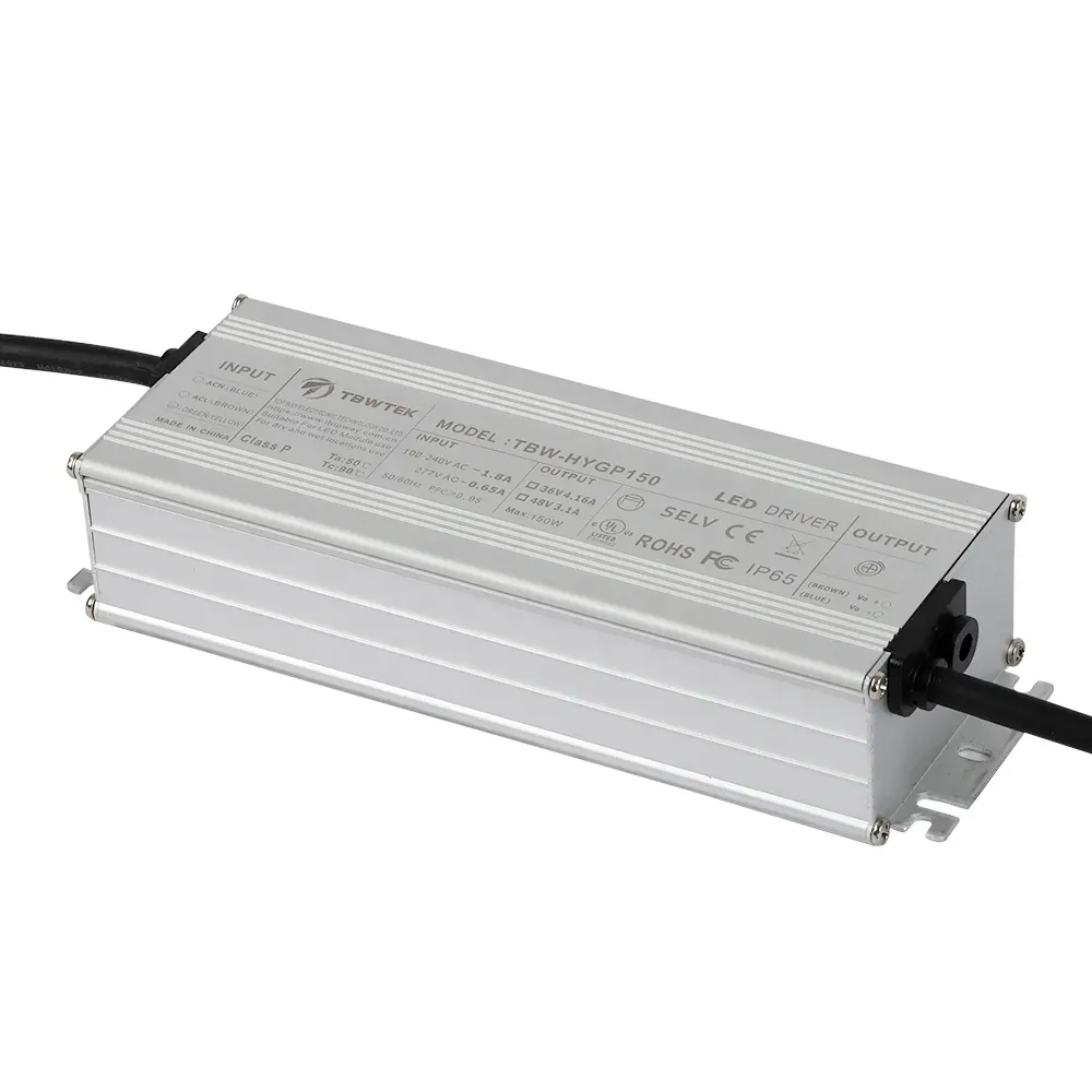 220-240V 24V CE UL standart yüksek verimlilik 100W su geçirmez açık sıcak satış özel veya standart Led ışık sürücü