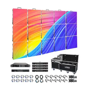 P2.6 P2.9 P3.9 P4.8 Outdoor HD Rental Video wall P2 P3 P4 Portable Stage Background Led Display Screen With Complete System