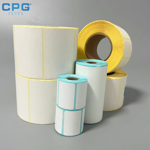 Papel Térmico Confiable, Rollo de Papel Térmico Autoadhesivo para Impresión de Paquetes, Impresión de Códigos de Barras, 40x30mm - Product Image 1