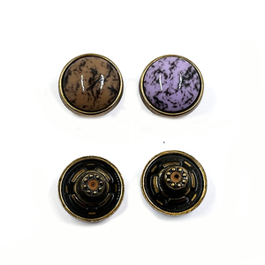 Rivets de vêtement en laiton et métal en pierre avec strass coloré et perle bouton décoration <span class=keywords><strong>rivet</strong></span> pour <span class=keywords><strong>jean</strong></span> - Product Image 2