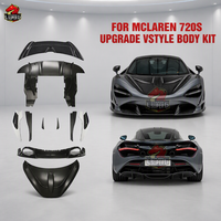 Kit carrosserie style V 720s, accessoires de voiture, kit carrosserie en fibre de carbone pour McLaren 720s, mise à niveau vers le style V, autres pièces de carrosserie