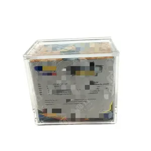 Capa de exposição para coleção de caixa de reforço de acrílico Pokemoned por atacado de fábrica chinesa