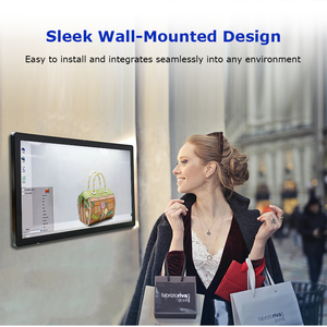 Pantalla LCD Transparente <span class=keywords><strong>de</strong></span> 43 Pulgadas con Sistema Android para Señalización Digital, con SDK para Publicidad en Ascensores Interiores, Barra Extensible - Product Image 1