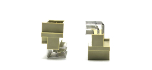 ขั้วต่อ DIN 41612 แบบมุมฉาก กระแสไฟสูง ตัวผู้ 3*16 ขา หน้าสัมผัสทองเหลือง ตัวเรือนไนลอน สำหรับงาน PCB - Product Image 2