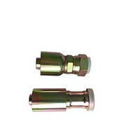 Raccords hydrauliques haute pression légers, durables et réutilisables pour flexibles hydrauliques 45 #   Utilisation d'excavateurs en acier/acier inoxydable
