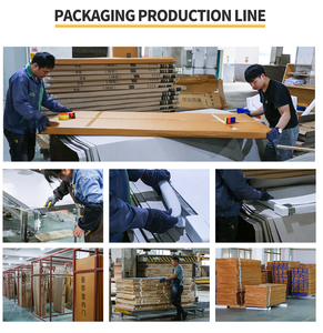 Porte en composite bois-plastique (WPC) <span class=keywords><strong>Jordan</strong></span>, 45 mm, étanche et anti-termites, pour projets commerciaux, livraison directe usine - Product Image 6
