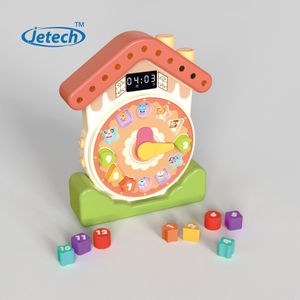 Reloj Educativo Interactivo para Niños con Forma de Animal, Aprendizaje del Tiempo con Preguntas de Colores y Canciones Divertidas - Product Image 2