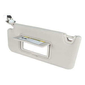 Honda Accord <b>Sun</b> Visor 83280-TA0-A91ZB Gray Left Side With Mirror And Warning Label For 2008-2017 Models - Product Image 4