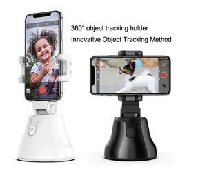 2026 Gimbal <span class=keywords><strong>de</strong></span> seguimiento inteligente 360 con composición por IA y seguimiento automático <span class=keywords><strong>de</strong></span> rostros y objetos, soporte para teléfono móvil para Vlog y video en vivo - Product Image 3