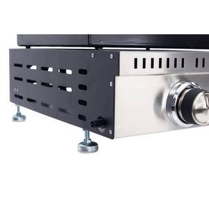 Two burner Gas Griddle <strong>Grill</strong> Super <strong>Best</strong> Seller <strong>BBQ</strong> Accessories Built in <strong>Grill</strong> Gas Valve - Product Image 6