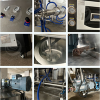 Machine à mélanger automatique ORME pour la production de crème, de pâte à gâteau et de guimauves, avec fonction d'aération continue pour la crème.
