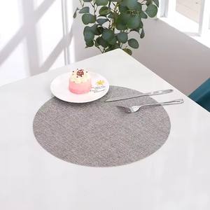 مفارش طاولة مستديرة مقاومة للماء وغير زلقة بألوان وأحجام مخصصة على الطراز الاسكندنافي - Product Image 5