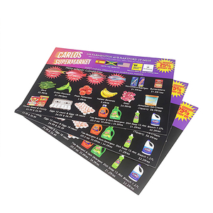 Promotional Brochure Book Magazine Custom Designed Double-Sided <strong>Printed</strong> <strong>Restaurant</strong> Menu Leaflet Advertising Poster Folded <strong>Flyer</strong> - Product Image 6