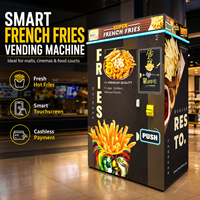 Robot distributeur automatique de frites 220V, état neuf, machine à poulet frit et frites chaudes, prix usine, à vendre