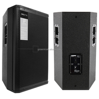 Gooermi SRX715 Haut-parleur passif à 2 canaux de 15 pouces 8 ohms AC avec enceinte en métal néodyme Surround Sound - Utilisation professionnelle PA/FOH sur scène Durable