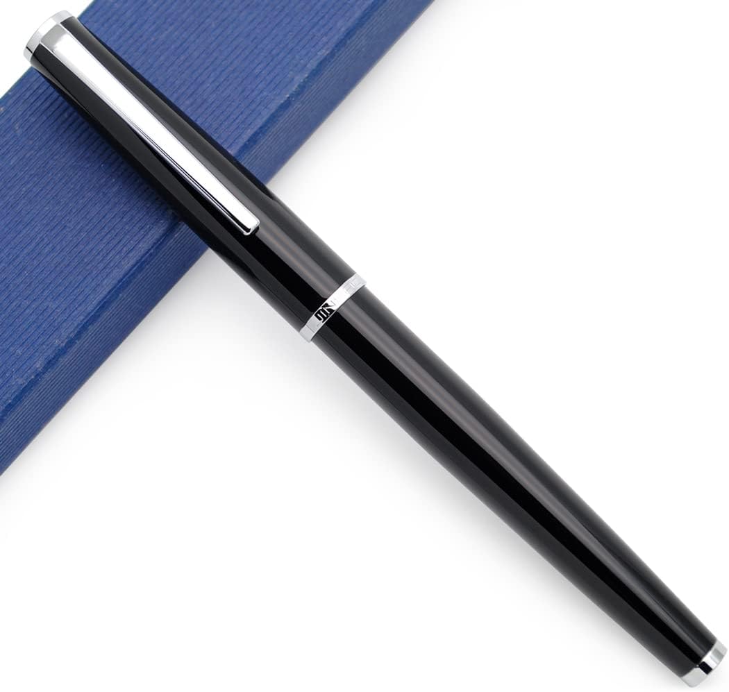 Black with Silver Clip