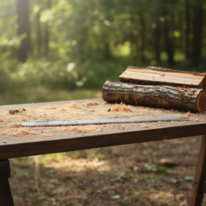 Hoja de sierra de arco Stanley de 61 cm, 24 TPI, punta dura para cortar madera - Product Image 3