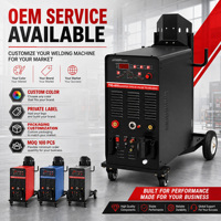 Station de soudage TIG-400A robuste 400A 380V à onduleur DC à impulsions pour l'acier de construction et les équipements chimiques
