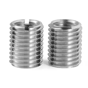 High Quality Stainless Steel M4 M5 M8 M10 M12 M16 Thread Insert Nut Inside Outside Thread Adapter Screw for Wood