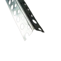 Tôle d'acier perforée galvanisée en usine Cloison sèche Angle Pvc Coin Perle pour le plâtrage