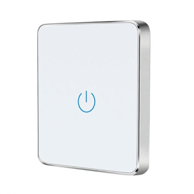 EU Standard N+L Tuya App Smart WiFi Touch Zigbee Switch WiFi Wireless Switch with Metal Frame Switch