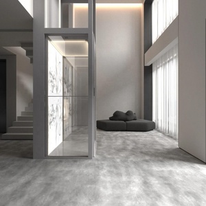 फैक्ट्री ट्रैक्शन सिस्टम आसान स्थापित 400 किलो लोड विला होम लिफ्ट 4 लोगों को मोवेबल मिनी लिफ्ट - Product Image 6