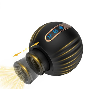 Kleine pompoen automatische telescopische roterende masturbatie cup voor mannen, penis oefenapparaat, seksartikel voor volwassenen - Product Image 5